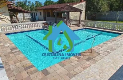 Chácara para venda em itanhaém de 1488.00m² com 3 quartos, 1 suite e 2 garagens