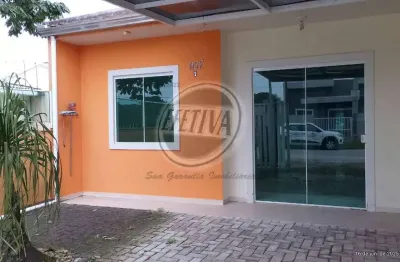 Casa para venda em matinhos de 48.00m² com 2 quartos e 2 garagens