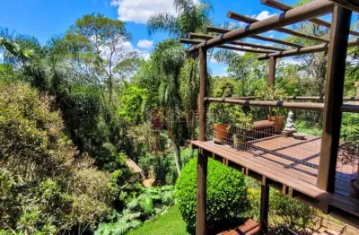 Casa de condomínio para venda em serra dos lagos (jordanésia) de 320.00m² com 3 quartos, 2 suites e 4 garagens
