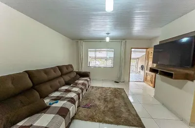 Casa para venda em campo pequeno de 75.00m² com 3 quartos, 1 suite e 2 garagens