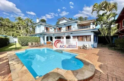 Casa de condomínio para venda em chácara vale do rio cotia de 528.00m² com 6 quartos, 5 suites e 6 garagens