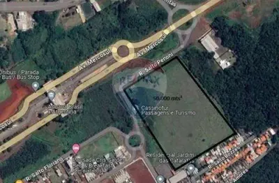 Lote / terreno para venda em loteamento comercial e residencial cataratas de 50000.00m²