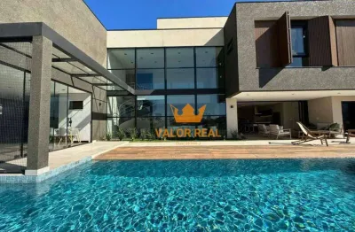Casa de condomínio para venda em jardim santa teresa de 470.00m² com 5 quartos, 5 suites e 6 garagens