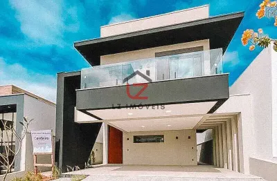 Casa para venda em villaggio san marco de 238.00m² com 3 quartos, 3 suites e 4 garagens