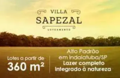 Terreno para venda em condomínio villa sapezal de 360.00m²