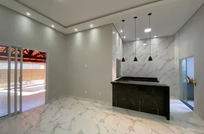 Casa para venda em residencial ouro verde de 140.00m² com 3 quartos, 1 suite e 2 garagens