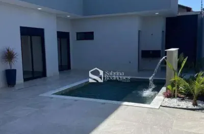 Casa de condomínio para venda em jardim residencial maria dulce de 235.00m² com 3 quartos, 3 suites e 4 garagens