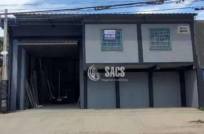 Galpão / depósito / armazém para alugar em chácara santa letícia de 256.00m² com 2 garagens