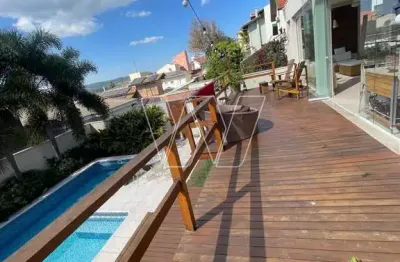 Casa de condomínio para venda em loteamento caminhos de são conrado (sousas) de 264.45m² com 5 quartos, 4 suites e 4 garagens