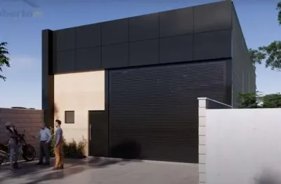Galpão / depósito / armazém para venda em jardim porto real iv de 221.00m² com 2 garagens