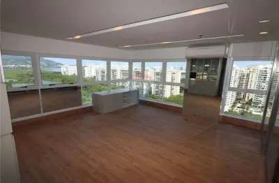 Sala comercial para alugar em barra da tijuca de 237.00m² com 6 garagens