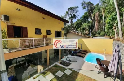 Casa de condomínio para venda em granja viana de 280.00m² com 4 quartos, 4 suites e 3 garagens