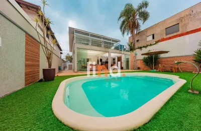 Casa de condomínio para venda em villa rica de 281.00m² com 3 quartos, 3 suites e 4 garagens