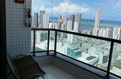 Apartamento para alugar em boa viagem de 180.00m² com 3 quartos, 2 suites e 2 garagens
