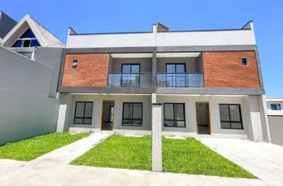 Sobrado para venda em xaxim de 178.00m² com 2 quartos, 1 suite e 2 garagens