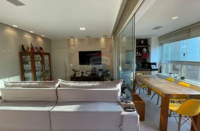 Apartamento para venda em vila da serra de 113.00m² com 3 quartos, 1 suite e 2 garagens