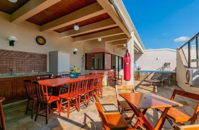 Cobertura para venda em parque prado de 291.00m² com 3 quartos, 1 suite e 2 garagens