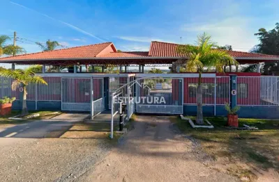 Chácara para venda em condomínio residencial pinheiros do lago de 104.00m² com 3 quartos, 1 suite e 6 garagens