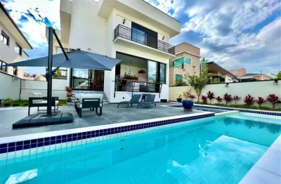 Casa de condomínio para venda em condomínio reserva da serra de 445.00m² com 5 quartos e 4 suites