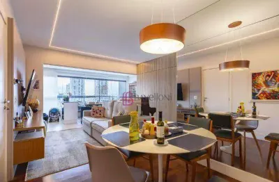 Apartamento para venda em vila romana de 100.00m² com 2 quartos, 2 suites e 2 garagens