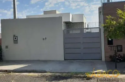 Casa para venda em residencial américo alves margarido de 65.00m² com 2 quartos, 1 suite e 2 garagens