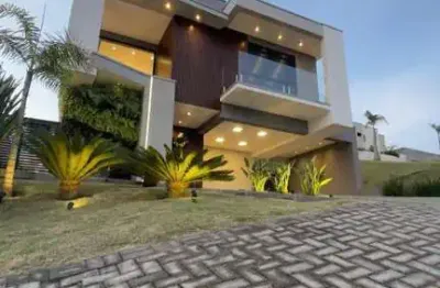 Casa de condomínio para venda em cézar de souza de 252.00m² com 3 quartos, 3 suites e 4 garagens
