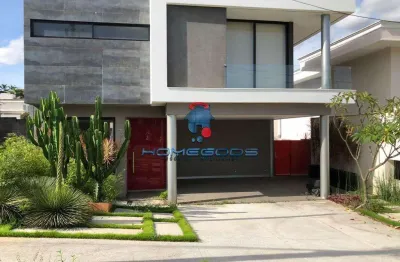 Casa de condomínio para venda em parque taquaral de 340.00m² com 3 quartos, 3 suites e 4 garagens