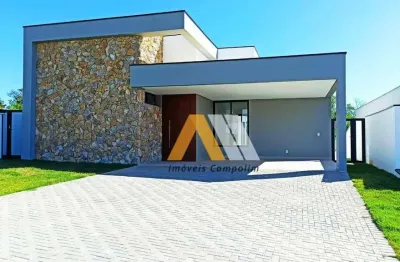 Casa de condomínio para venda em bairro alphaville nova esplanada 3 de 232.00m² com 3 quartos, 3 suites e 4 garagens