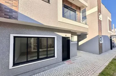 Casa de condomínio para venda em xaxim de 157.00m² com 4 quartos, 1 suite e 2 garagens