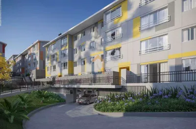 Apartamento para venda em santa cândida de 45.00m² com 2 quartos e 1 garagem