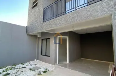 Sobrado para venda em santa cândida de 124.00m² com 3 quartos, 1 suite e 2 garagens