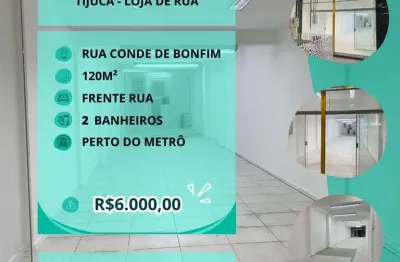 Ponto comercial para alugar na Rua Conde de Bonfim, 100, Tijuca, Rio de Janeiro