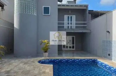 Sobrado para venda em vila oliveira de 356.00m² com 5 quartos, 5 suites e 4 garagens