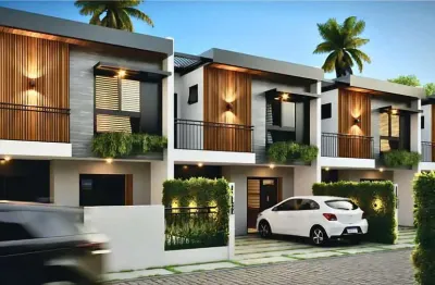 Casa de condomínio para venda em guaratuba de 61.00m² com 2 quartos, 2 suites e 1 garagem