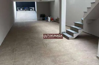 Sobrado para venda em jardim santa mena de 170.00m² com 3 quartos, 3 suites e 6 garagens