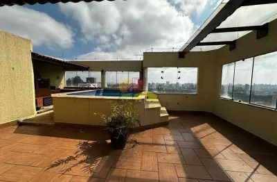 Cobertura para venda em anchieta de 318.00m² com 4 quartos, 2 suites e 4 garagens