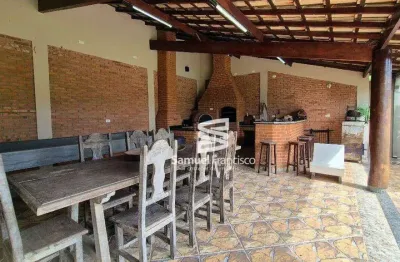 Chácara para venda em grande parque residencial de 376.00m² com 4 quartos, 3 suites e 6 garagens