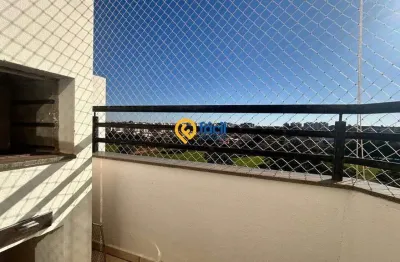 Apartamento para alugar em residencial alvorada de 56.59m² com 2 quartos, 1 suite e 1 garagem