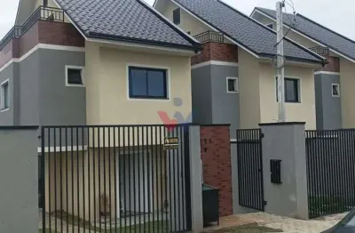 Sobrado para venda em xaxim de 107.00m² com 3 quartos, 1 suite e 3 garagens