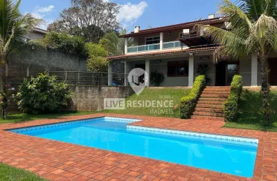Casa para venda em chácara san martin i de 450.00m² com 4 quartos, 2 suites e 6 garagens