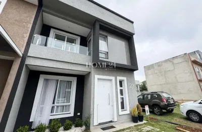 Sobrado para venda em umbará de 175.00m² com 3 quartos, 1 suite e 2 garagens