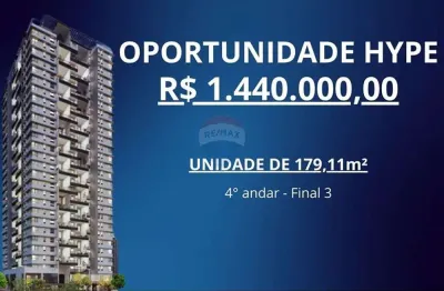 Apartamento para venda em jardim botânico de 179.11m² com 4 quartos, 4 suites e 3 garagens