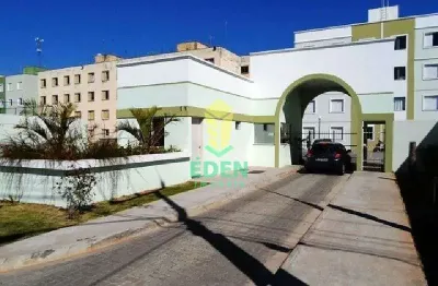Apartamento para alugar em éden de 47.00m² com 2 quartos e 1 garagem