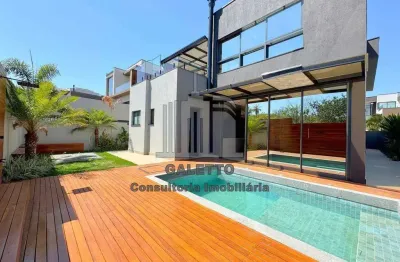 Sobrado para venda em loteamento residencial arborais de 300.00m² com 3 quartos, 3 suites e 4 garagens