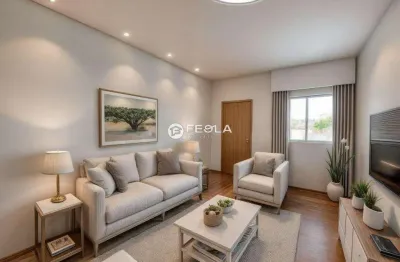 Apartamento para venda em são manoel de 75.00m² com 2 quartos e 1 garagem