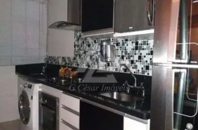 Apartamento para venda em vila homero thon de 47.00m² com 2 quartos, 3 suites e 1 garagem