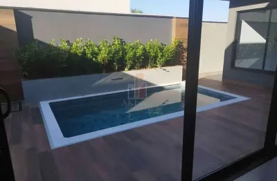 Casa de condomínio para venda em residencial primavera de 219.00m² com 3 quartos, 3 suites e 2 garagens