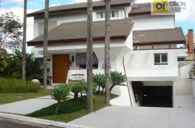 Casa de condomínio para venda em aldeia da serra de 550.00m² com 4 quartos, 4 suites e 6 garagens