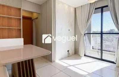 Apartamento para alugar em quintas de são josé de 52.81m² com 2 quartos, 1 suite e 1 garagem