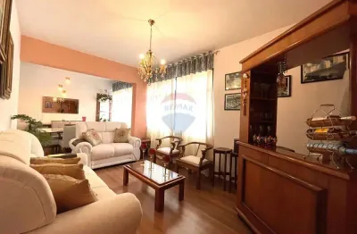 Apartamento para venda em grajaú de 111.00m² com 3 quartos, 1 suite e 1 garagem